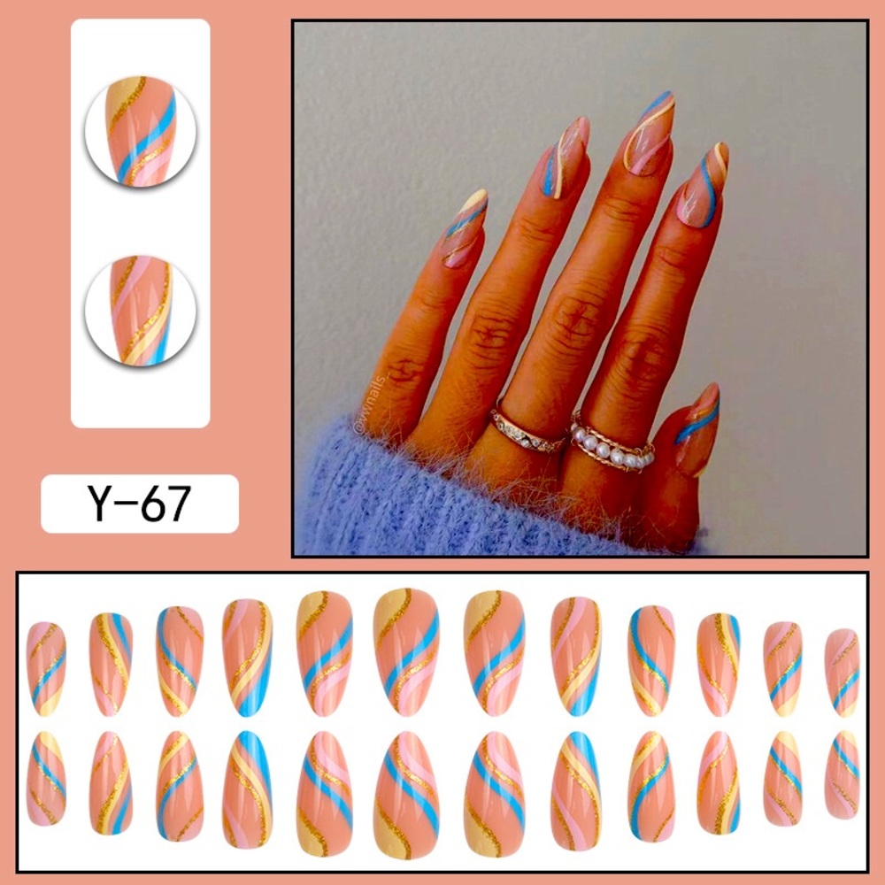 💅💅💅A set of finished manicures🎈🎈🎈